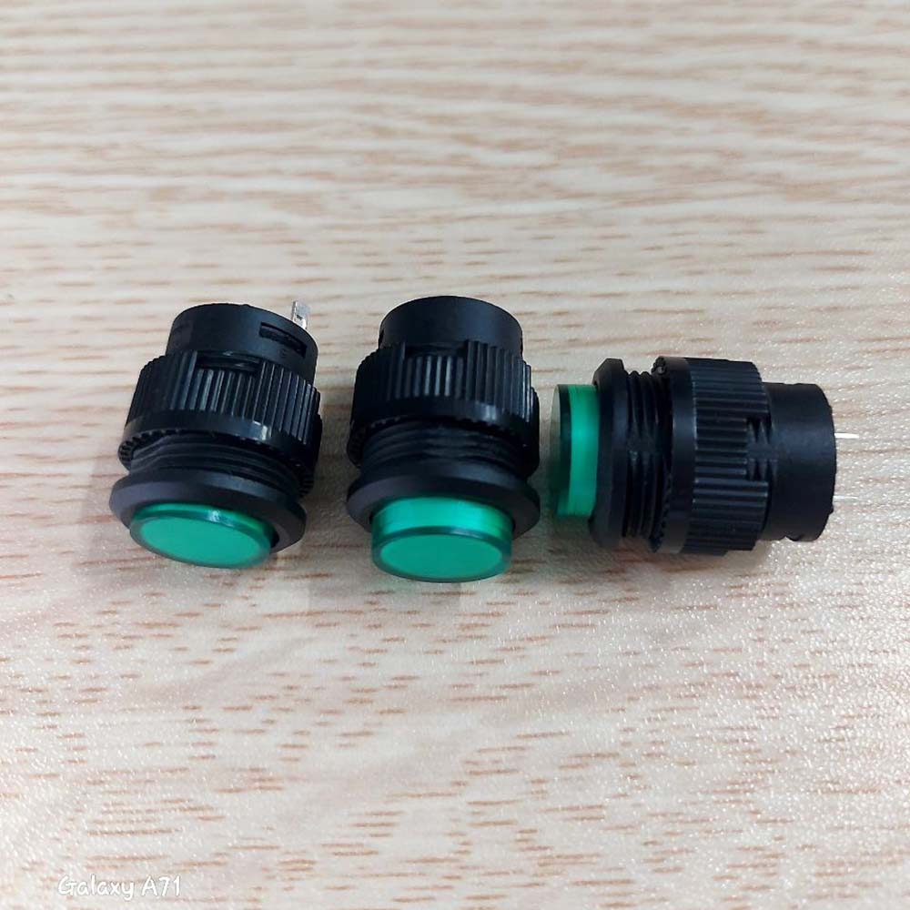 Nút Nhấn R16-503A/B 16mm 3A 250VAC 2P/4P Có Đèn LED | Công Tắc Nhấn Giữ
