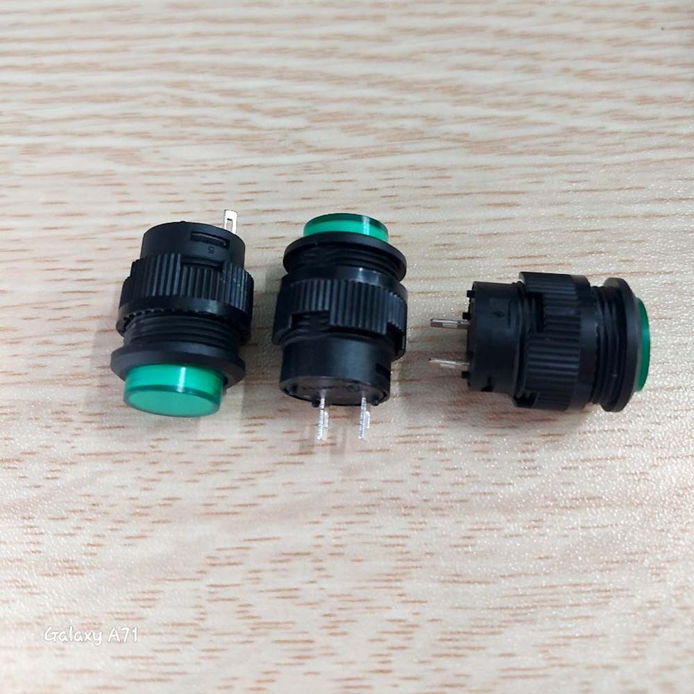 Nút Nhấn R16-503A/B 16mm 3A 250VAC 2P/4P Có Đèn LED | Công Tắc Nhấn Giữ